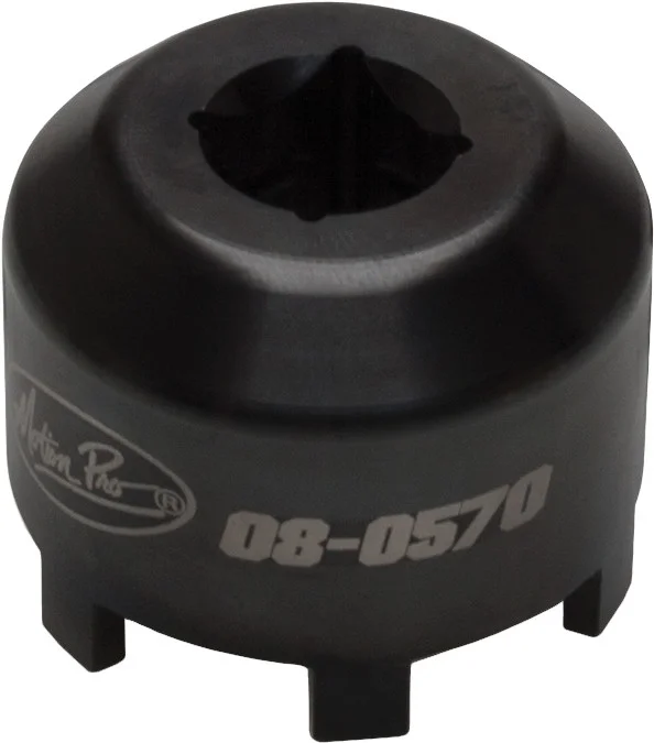 Motion Pro 08-0570 Spanner Nut Socket - Yamaha Motorcycle Tool - Durable & Precise
