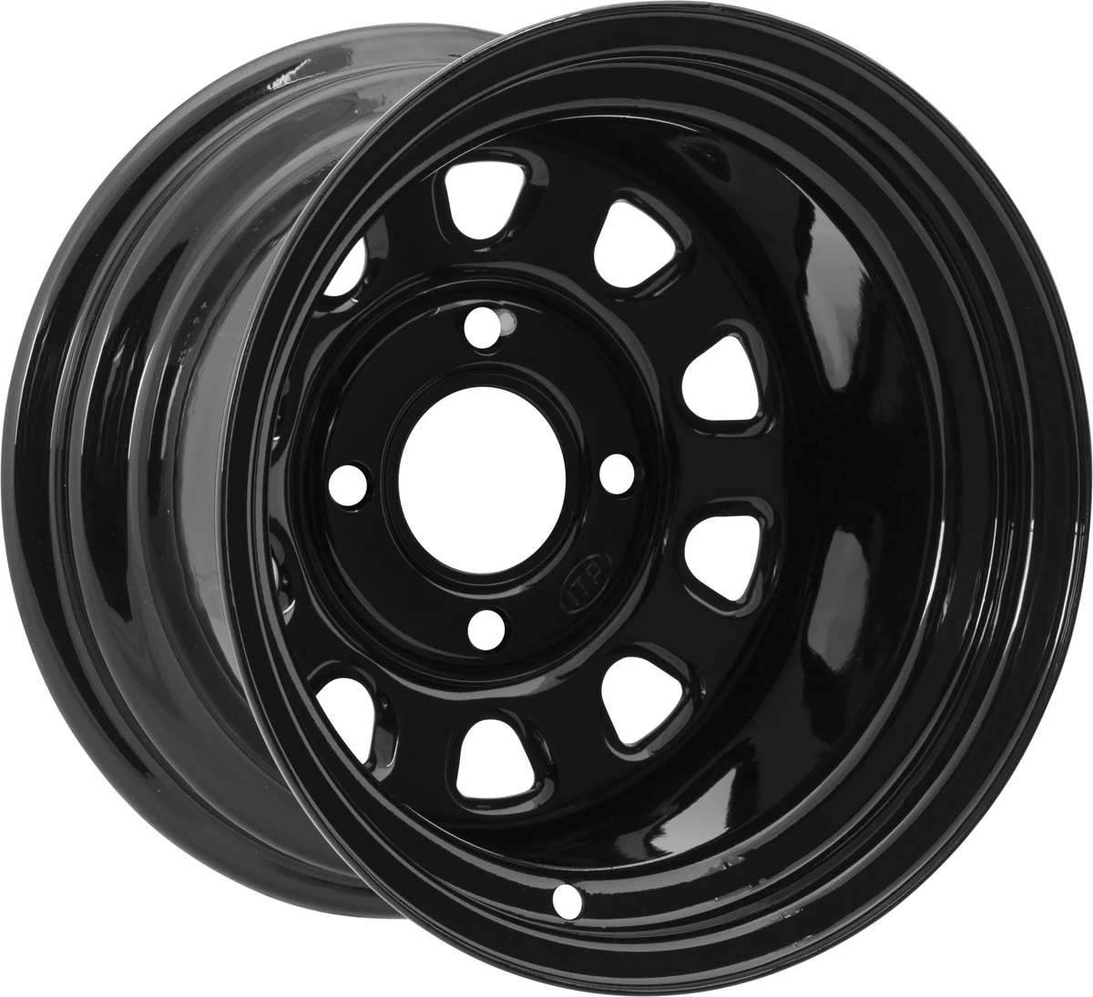 ITP Delta Steel Wheel - 12-Inch UTV Wheel with 4/137 Bolt Pattern | Durable & Lightweight