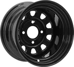 ITP Delta Steel Wheel - 12-Inch UTV Wheel with 4/137 Bolt Pattern | Black Steel Wheel for Off-Road Vehicles