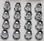 ITP 12mm 60 Degree Tapered Seat Wheel Lug Nut - Durable Zinc Finish for Powersports Vehicles