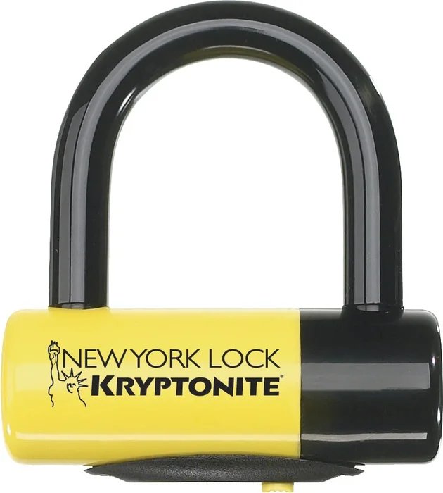 KRYPTONITE New York Disc Lock - High-Security Bike Lock with Anti-Pick Technology