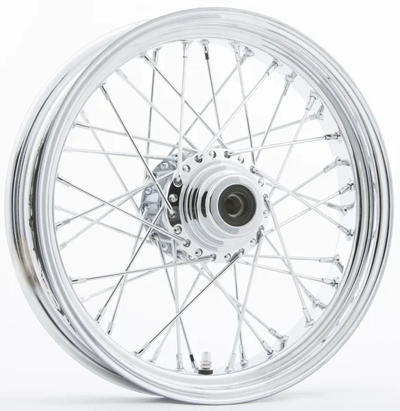 HARDDRIVE Front 40 Spoke Wheels - Durable & Lightweight Motorcycle Wheel for Enhanced Performance