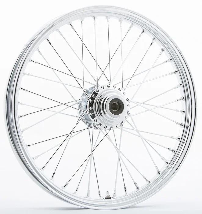 HARDDRIVE 051-11431 21x2.15 40 Spoke Front Wheel - Durable Single Disc Motorcycle Wheel