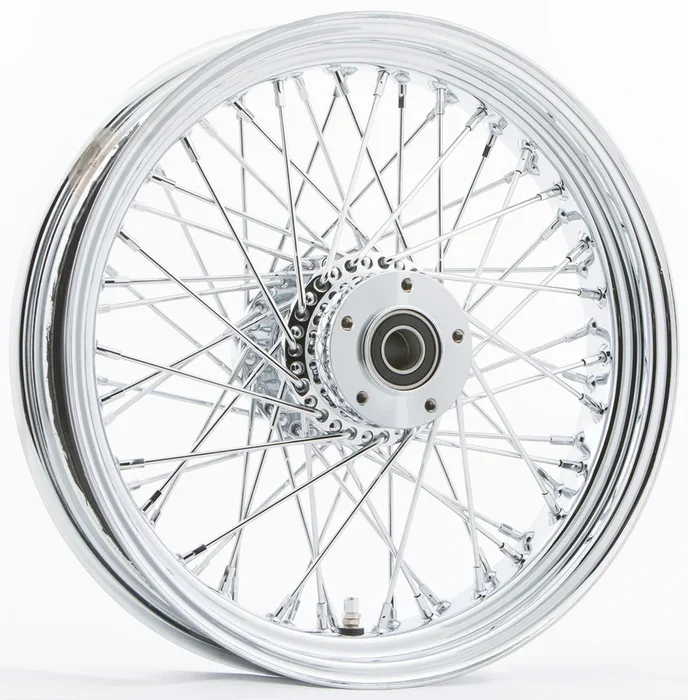 HARDDRIVE Front 60 Spoke Wheels - Durable & Lightweight Motorcycle Wheel for Enhanced Performance