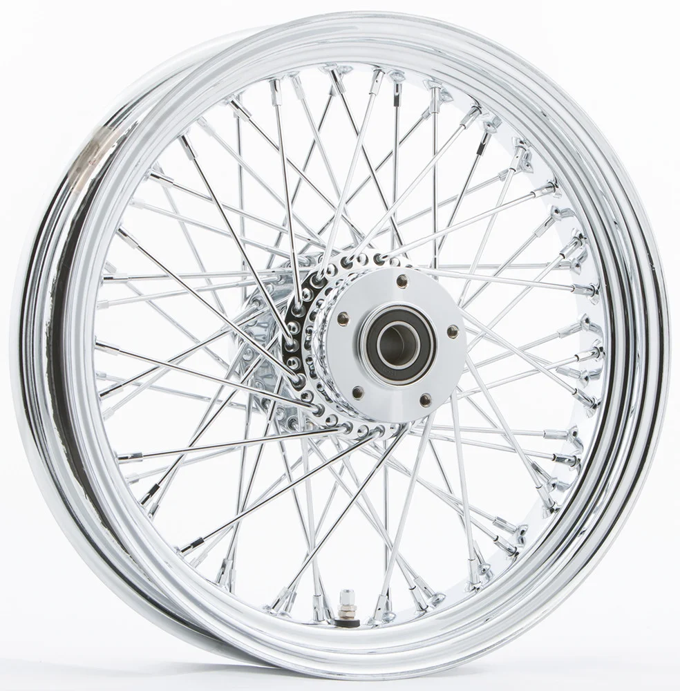 HARDDRIVE Front 60 Spoke Wheels - Durable & Lightweight Motorcycle Wheel for Enhanced Performance