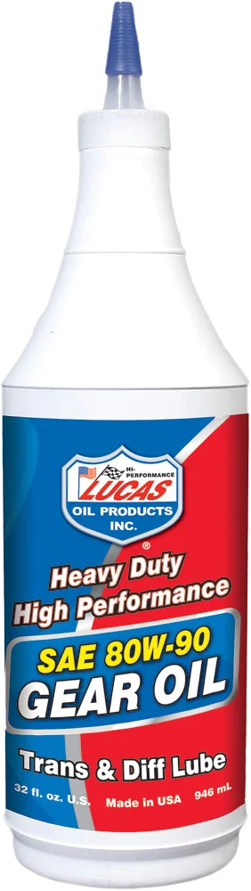 LUCAS 10043 Heavy Duty Gear Oil - High-Performance Chemicals for Powersports Equipment