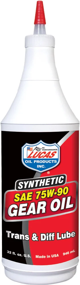 LUCAS 10047 Synthetic Gear & Transmission Oil - High-Performance Chemicals for Powersports