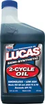 LUCAS 10120 Semi-Synthetic 2-Cycle Oil - High-Performance Engine Protection for Powersports