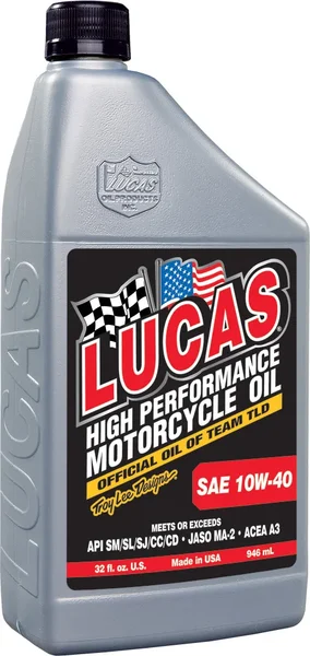 LUCAS 10767 Engine Oil - High-Performance Motorcycle Oil for Enhanced Engine Protection