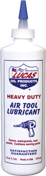 LUCAS 10216 Air Tool Oil - High-Performance Chemical for Powersports Equipment