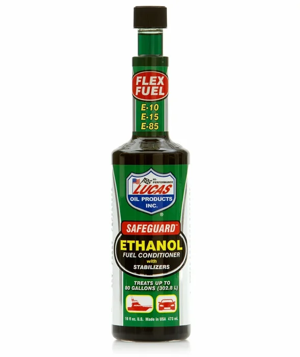 LUCAS Ethanol Fuel Conditioner - Protects Engines from Corrosion & Fuel Degradation