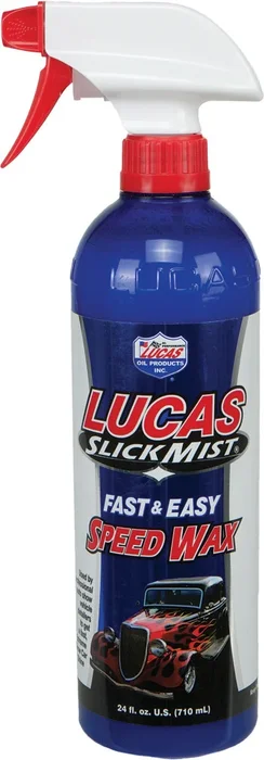 LUCAS Slick Mist Speed Wax - Premium Chemicals for Motorcycle & ATV Protection