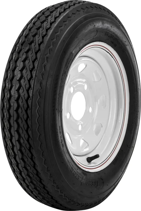 AWC TA2024012-71B530C Trailer Tire & 8 Spoke Steel Wheel Assembly – Durable Off-Road Setup