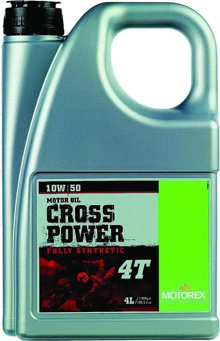 MOTOREX Cross Power 4T Oil - High-Performance Motorcycle Engine Oil for 4-Cylinder Engines