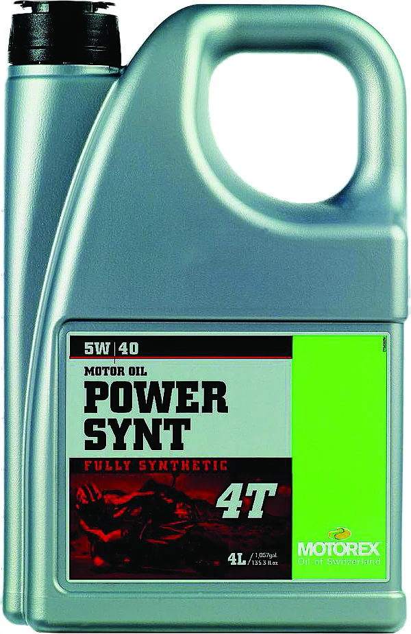 MOTOREX Power Synthetic 4T Oil - High-Performance Motorcycle Engine Oil