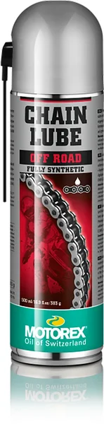 MOTOREX 302281 Offroad Chain Lube - Durable, Weather-Resistant Chain Lubricant for Powersports Vehicles