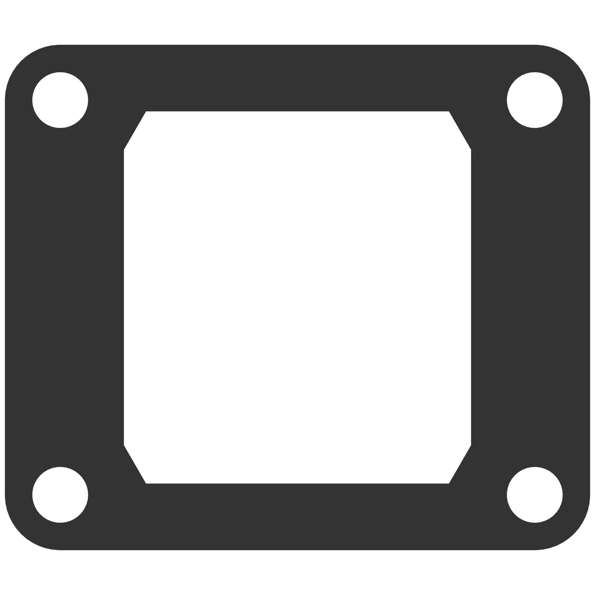 MOTO TASSINARI VForce 3/4 Gasket - High-Quality Intake System Replacement