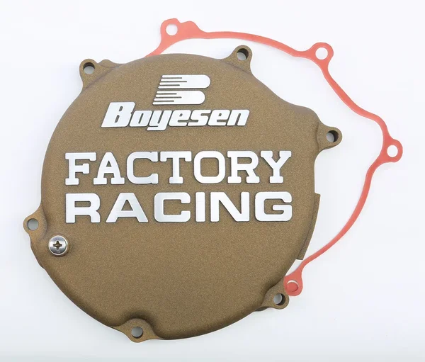 BOYESEN CC-11AM Factory Racing Clutch Cover - High-Performance Engine Component for Powersports