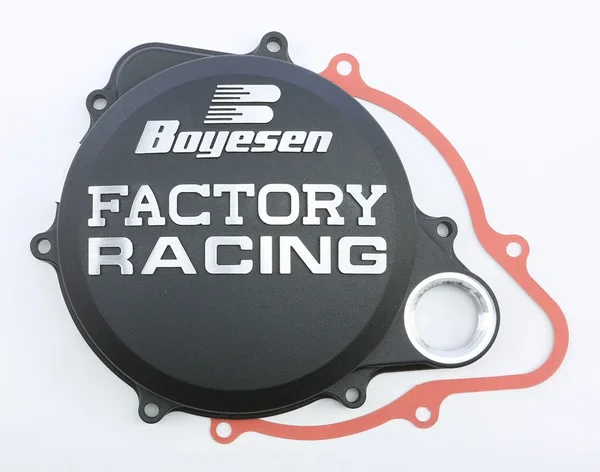BOYESEN CC-07AB Factory Racing Clutch Cover - High-Performance Engine Component for Powersports