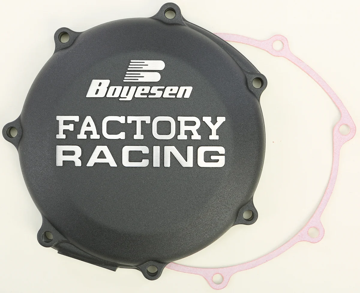 BOYESEN CC-37B Factory Racing Clutch Cover – Durable Engine Component for Powersports Vehicles
