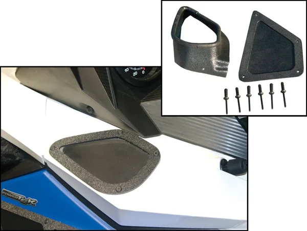 SLP Max Flow High Flow Intake Filter/Air Horn Kit - Boost Airflow & Power for Snowmobiles