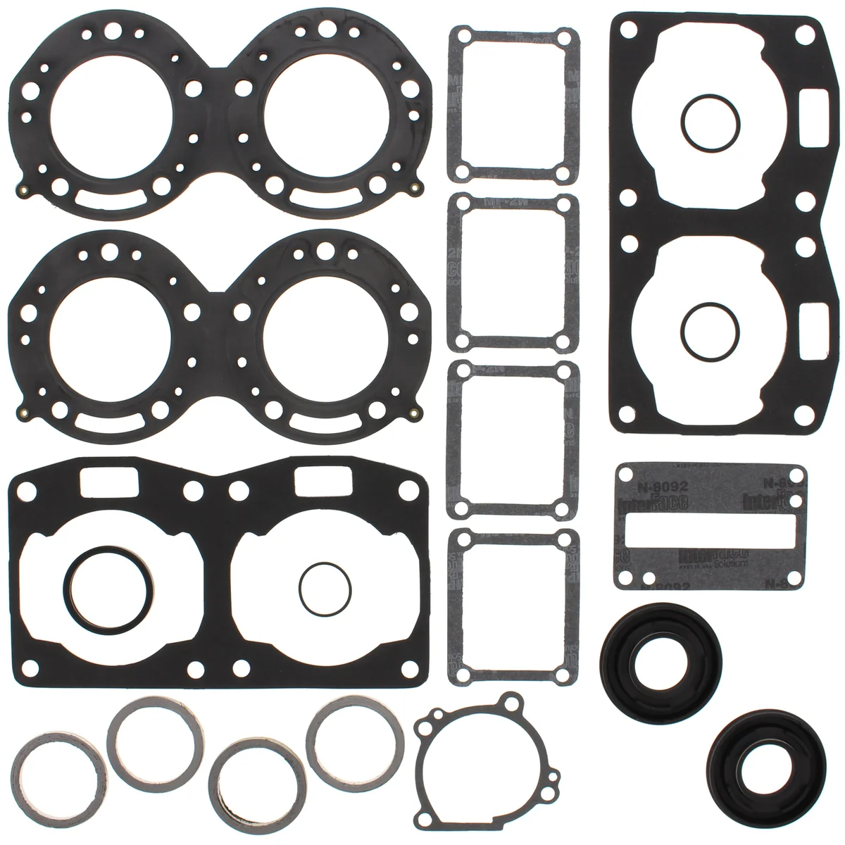 VERTEX 711202 Full Gasket Set - Premium Engine Sealing Solution for Powersports Vehicles