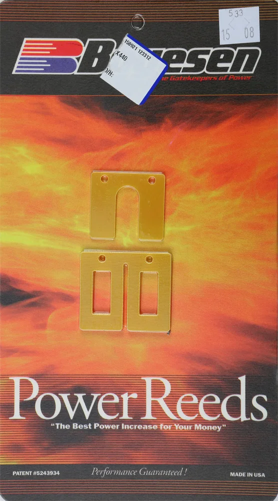 BOYESEN Dual Stage Power Reeds - High-Performance Intake System for Enhanced Engine Power