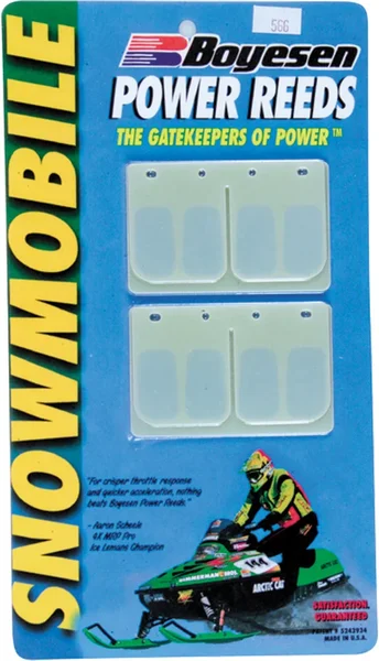 BOYESEN 534 Dual Stage Power Reeds - High-Performance Intake System for Enhanced Horsepower