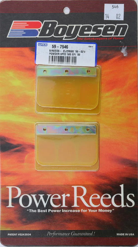 BOYESEN - 546 - Dual Stage Power Reeds