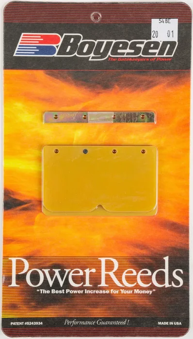 BOYESEN 548E Dual Stage Power Reeds - High-Performance Intake System for Powersports Engines