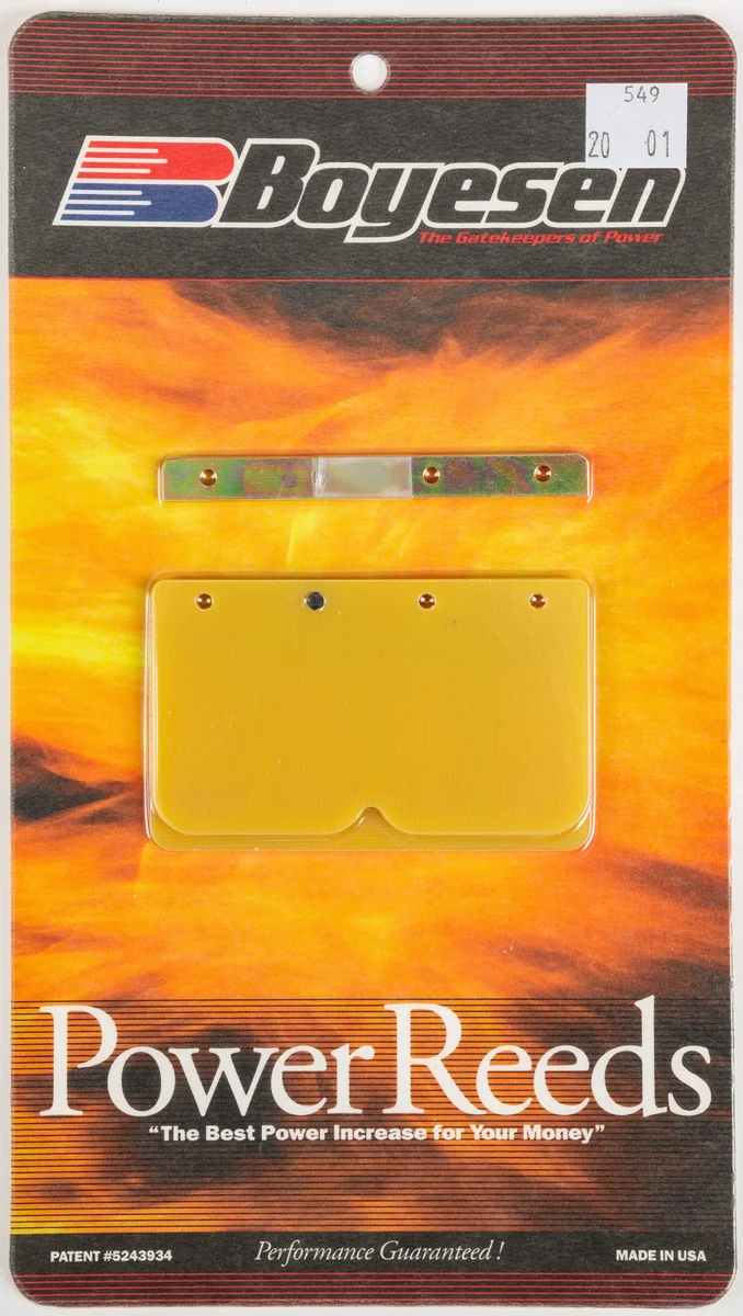 BOYESEN 549 Dual Stage Power Reeds - High-Performance Intake System for Powersports Vehicles