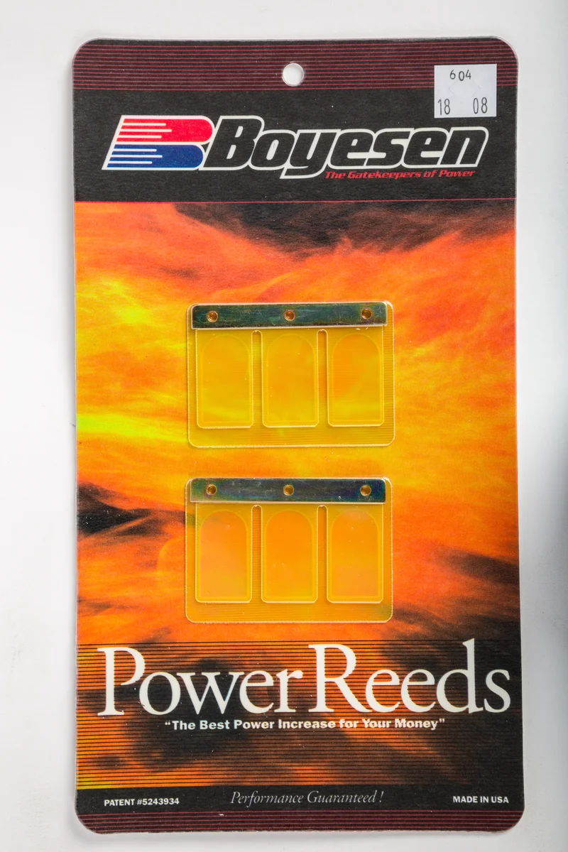 BOYESEN 604 Dual Stage Power Reeds Dura Flex w/Rev Plates - High-Performance Intake System for Powersports