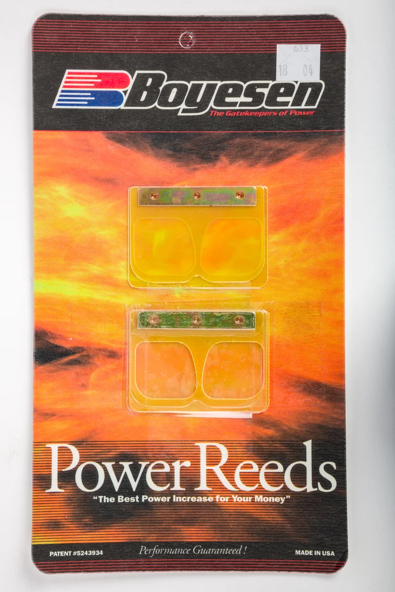 BOYESEN Dual Stage Power Reeds Dura Flex w/Rev Plates - High-Performance Intake System for Powersports