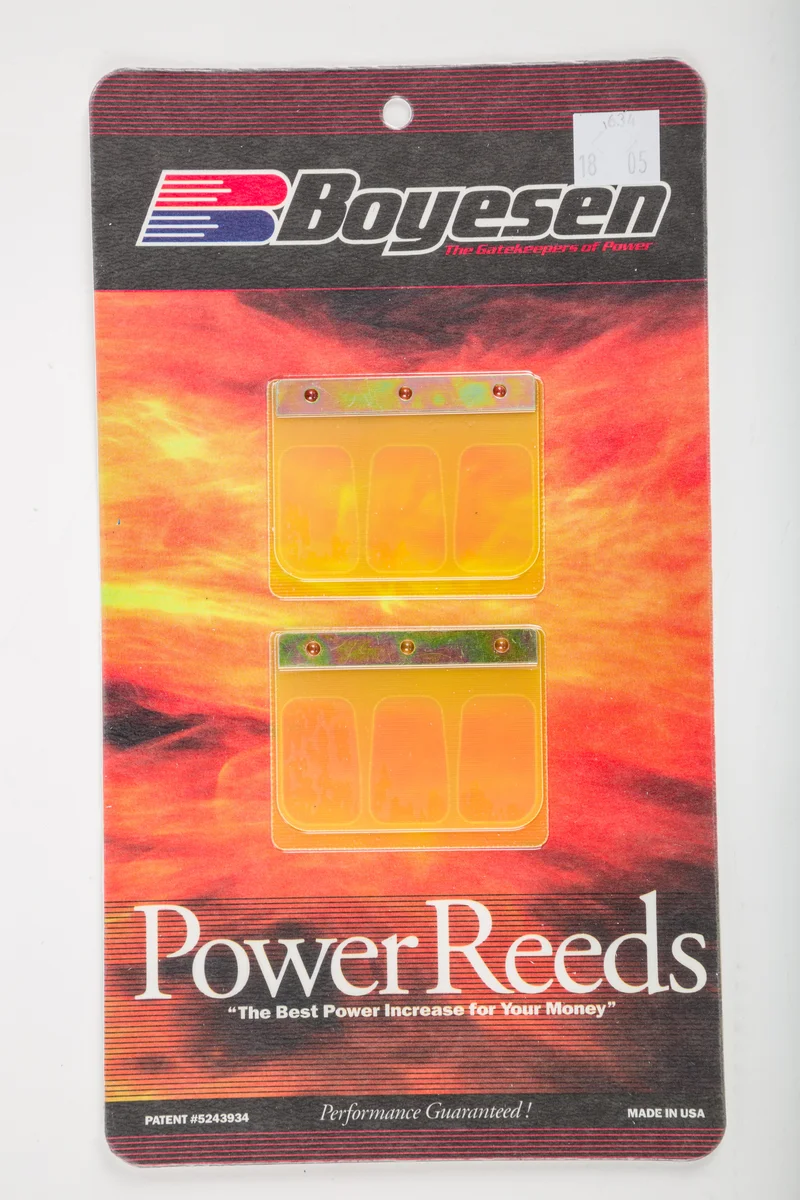 BOYESEN 634 Dual Stage Power Reeds Dura Flex w/Rev Plates - High-Performance Intake System for Powersports
