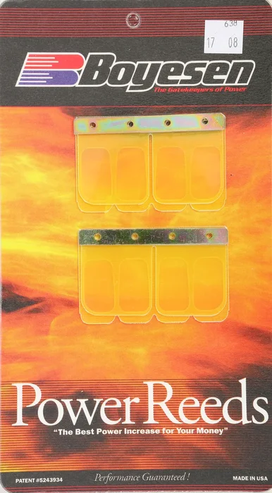 BOYESEN 638 M/C Reed - High-Performance Intake System for Motorcycles