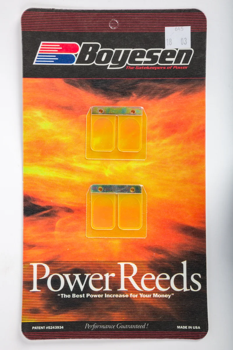 BOYESEN Dual Stage Power Reeds Dura Flex w/Rev Plates - High-Performance Intake System for Powersports