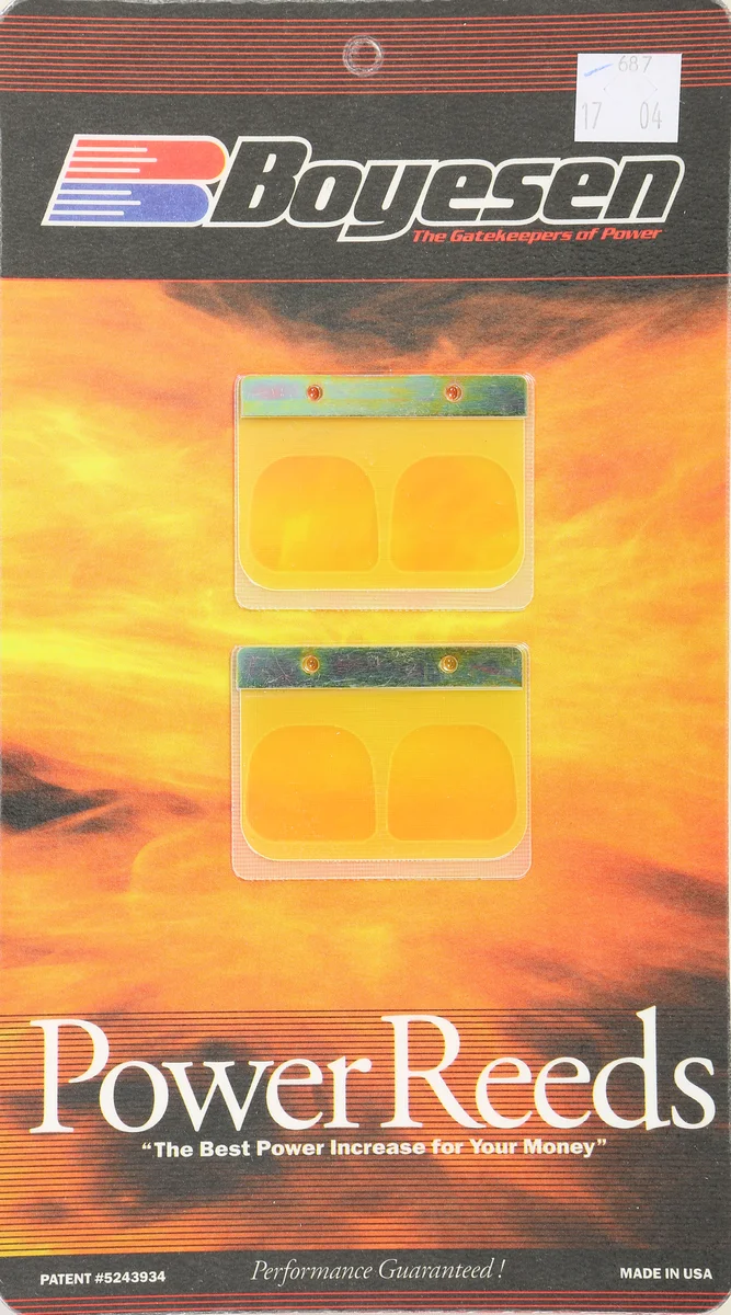 BOYESEN 687 M/C Reed - High-Performance Intake System for Motorcycles