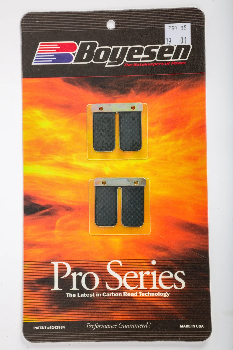BOYESEN PRO-85 Dual Stage Power Reeds Dura Flex w/Rev Plates - High-Performance Intake System for Powersports
