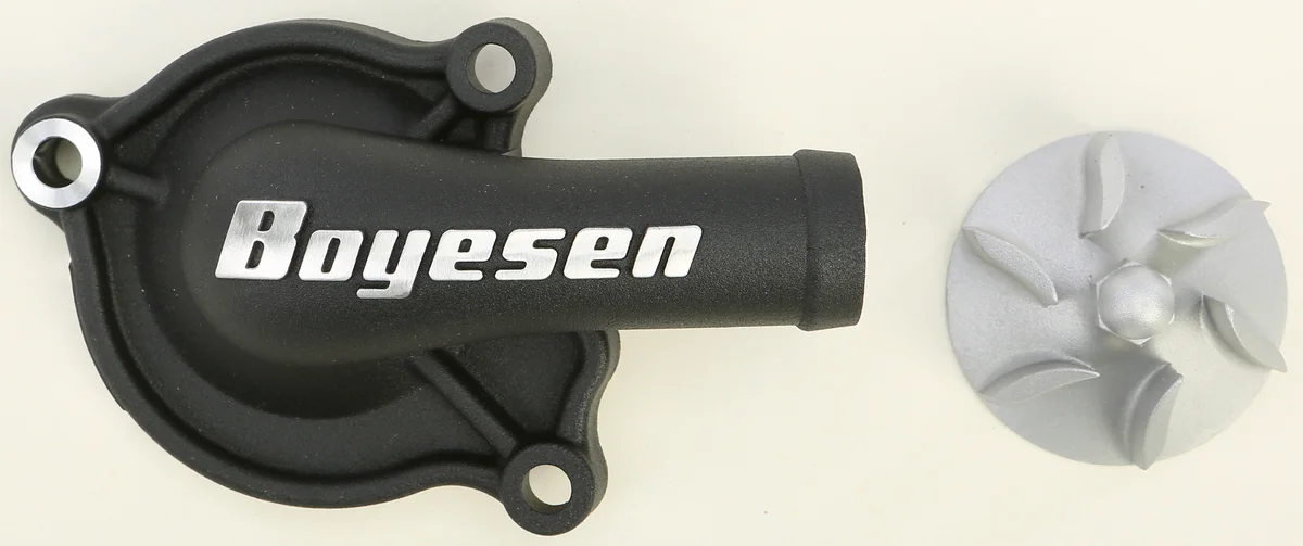 BOYESEN WPK-06AB Water Pump Cover & Impeller Kit - Engine Cooling System Upgrade for Powersports Vehicles
