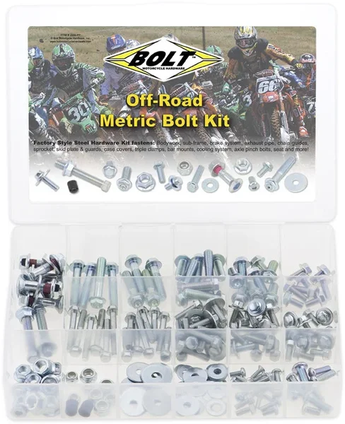 BOLT 2004-PP Japanese Style Metric Pro-Pack Kit – High-Quality Hardware for Motorcycle Repair & Maintenance
