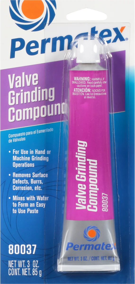 PERMATEX 80037 Valve Grinding Compound - Precision Chemical for Motorcycle Engines