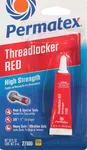 PERMATEX 27100 High Strength Liquid Threadlocker - Anaerobic Adhesive for Heavy-Duty Fasteners