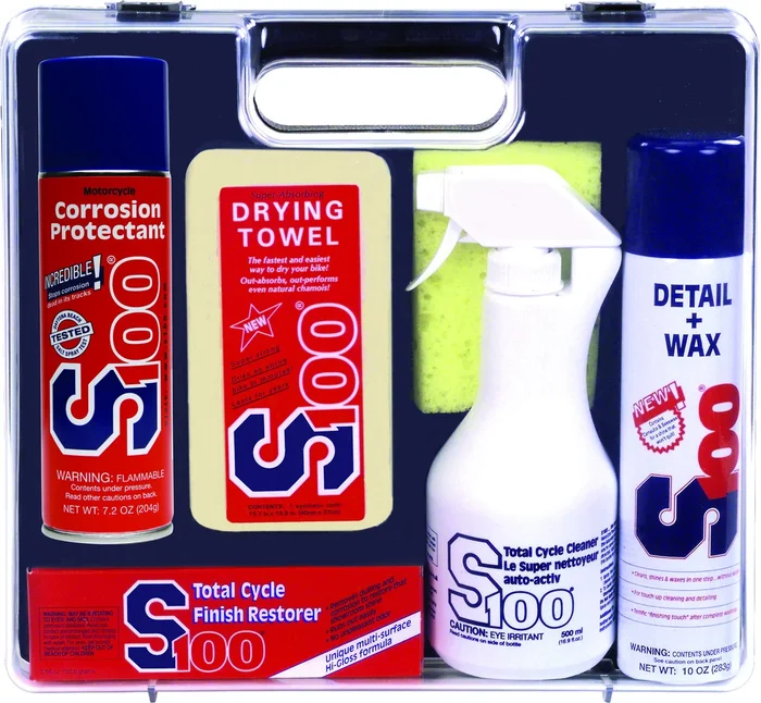S100 12000C Cycle Care Gift Set – Premium Chemicals for Motorcycle & Scooter Maintenance