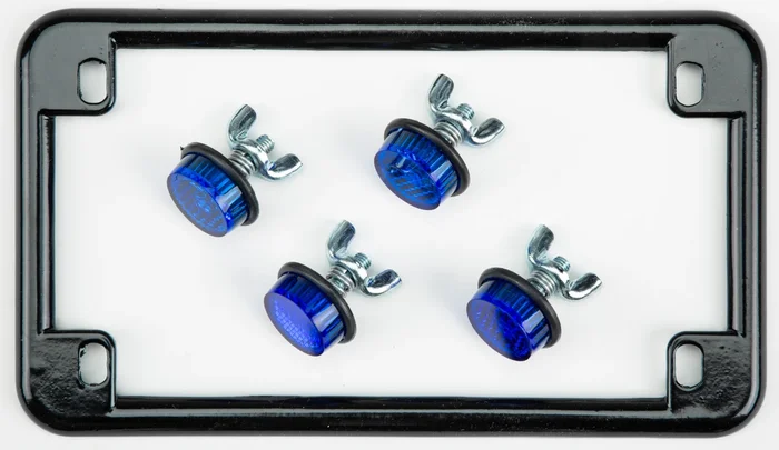 CHRIS PRODUCTS - 0613 - License Plate Frame w/Reflectors