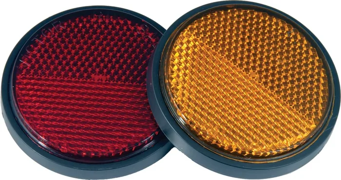 CHRIS PRODUCTS RR2R Reflector - High-Visibility Safety Accessory for Powersports Riders