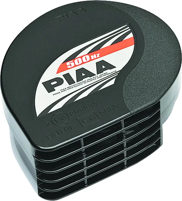 PIAA 76501 Sports Horn - High-Powered Electrical Motorcycle Horn for Enhanced Visibility