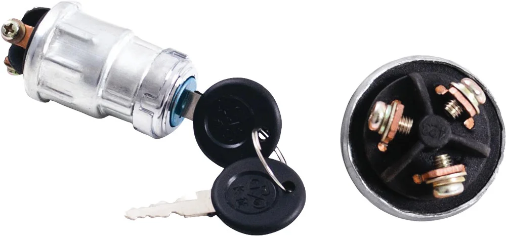 MOGO PARTS 4-Stroke Ignition Switch - OEM Replacement Electrical Component for Powersports Vehicles