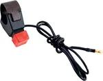 MOGO PARTS Tethered Handlebar Kill Switch - Electrical Safety Switch for Powersports