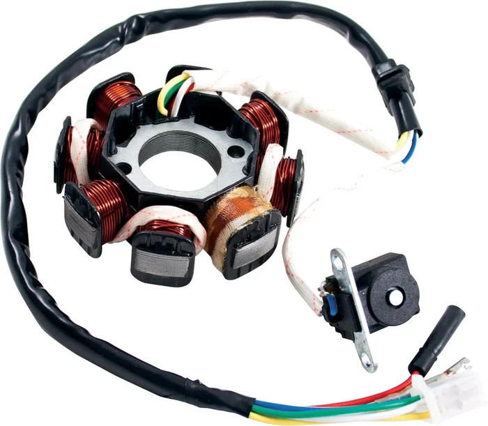 MOGO PARTS High-Temperature Coil Engine Magneto/Stator for Powersports - Durable Electrical Component