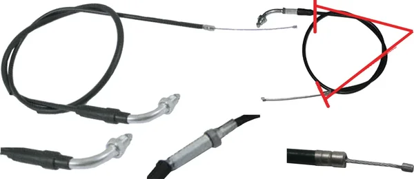 MOGO PARTS T2-300 Throttle Cable - Durable Hydraulic Control Line for Powersports Vehicles